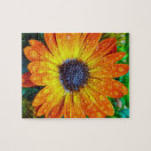 Large Golden Flower Close Up Puzzle (Horizontal)