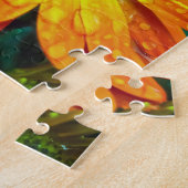 Large Golden Flower Close Up Puzzle (Seite)