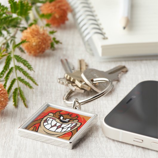 Large Grin TAZ™ Schlüsselanhänger (Seite)