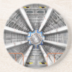 Large Hadron Collider Teilchenbeschleuniger Sandstein Untersetzer