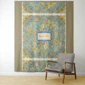 Large Intricate Floral Wall Tapestry Wandteppich (Beispiel)