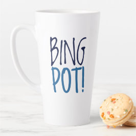 Large Latte Mug - Bing Pot! Milchtasse