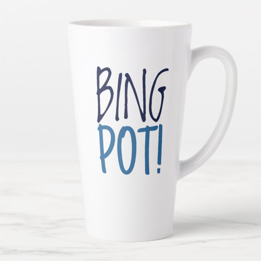 Large Latte Mug - Bing Pot! Milchtasse (Rechts)