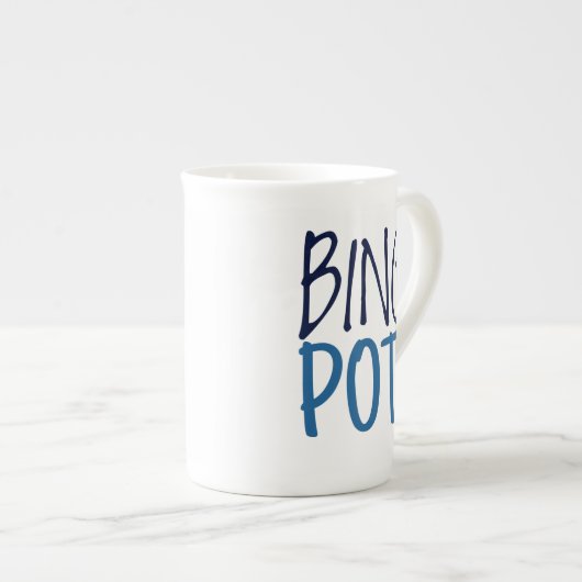 Large Latte Mug - Bing Pot! Porzellantasse (Vorderseite Rechts)