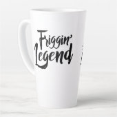 Large Latte Mug - Friggin' Legend Milchtasse (Linke Ecke)