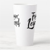 Large Latte Mug - Friggin' Legend Milchtasse (Vorderseite)