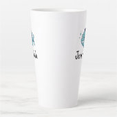 Large Latte Mug - Je m'en fish Milchtasse (Vorderseite)