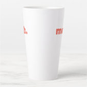 Large Latte Mug - Meh. Milchtasse (Vorderseite)