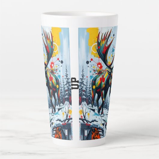 Large Latte Mug Milchtasse (Vorderseite)