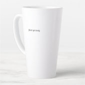 Large Latte Mug - Please Go Away. Milchtasse (Linke Ecke)