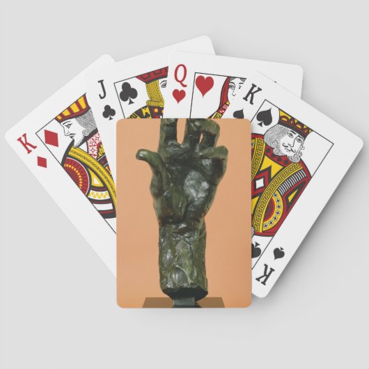 Large Left Hand (bronze) Spielkarten (Rückseite)