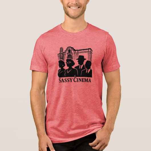 Large Logo Castro - more options Tri-Blend Shirt (Vorderseite)