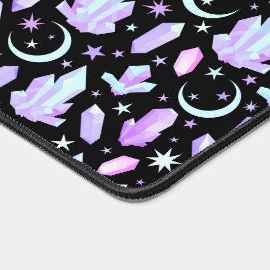 Large mouse pad "Crystals" Schreibtischunterlage (Ecke)