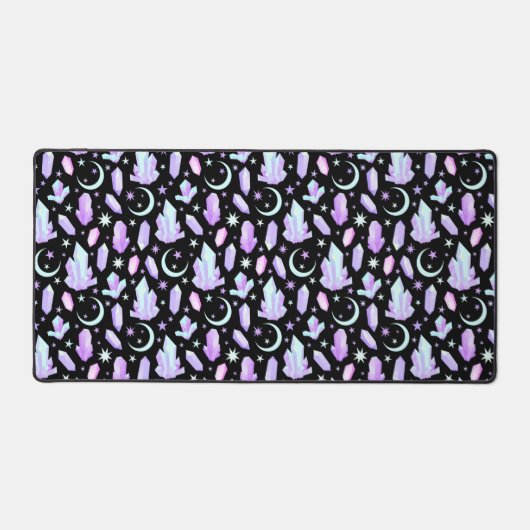 Large mouse pad "Crystals" Schreibtischunterlage (Vorderseite)