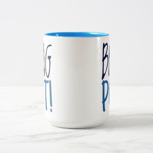 Large Mug - Bing Pot! Zweifarbige Tasse (Mittel)