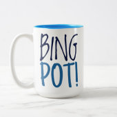 Large Mug - Bing Pot! Zweifarbige Tasse (Links)