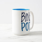 Large Mug - Bing Pot! Zweifarbige Tasse (VorderseiteRechts)
