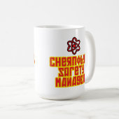 Large Mug - Chernobyl Safety Manager Kaffeetasse (VorderseiteRechts)