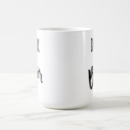 Large Mug - Dark & Bitter Kaffeetasse (Mittel)