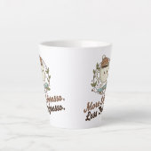 Large Mug - More Espresso. Less Depresso. Milchtasse (Vorderseite)