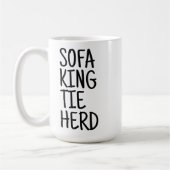 Large Mug - Sofa King Tie Herd Kaffeetasse (Links)