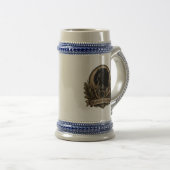  Large Munsterlander (logo)  Bierglas (VorderseiteRechts)