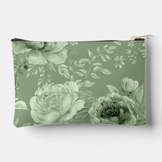 Large Peony  Zubehörtasche (Rückseite)