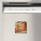 Large Personalized Pet Photo Magnet (In Situ (Geschirrspüler))