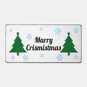 Large Personalized Schreibtischunterlage (Vorderseite)