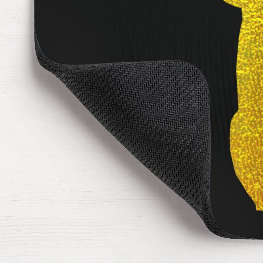 Large Reindeer Antlers - Merry Christmas  Mousepad (Ecke)