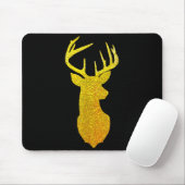 Large Reindeer Antlers - Merry Christmas Mousepad (Mit Mouse)
