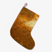 large Rust backgroundabstract, ancient, antique, b Kleiner Weihnachtsstrumpf (Vorderansicht (hängend))