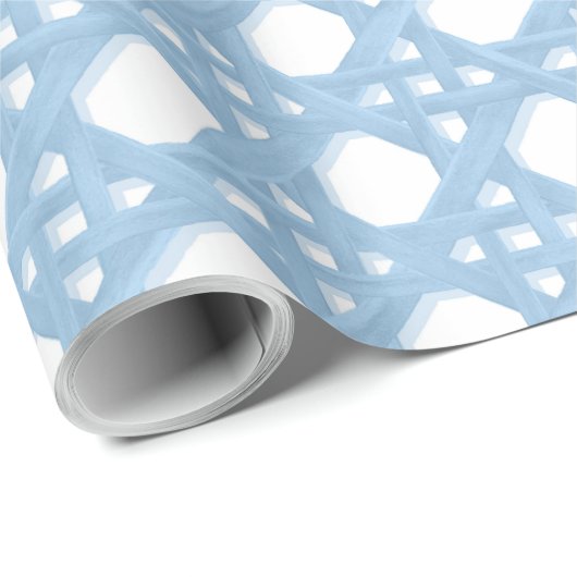 LARGE SALLY CANING IN A1C8E5 AND WHITE GESCHENKPAPIER (Rolleneckpunkt)