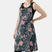 Large-scale tropical florals and leaves schürze (InSitu)