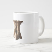 Large Sculptural Root-Wood Stool Jumbo-Tasse (Vorderseite Rechts)