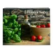 Large Size Herbs & Spices Calendar Kalender (Titelbild)