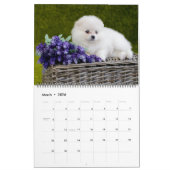 Large Size Puppy Love Calendar Kalender (Mär 2026)