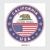 large size vinyl sticker (Blatt)