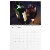 Large Size Wine Lovers Calendar Kalender (Feb 2026)