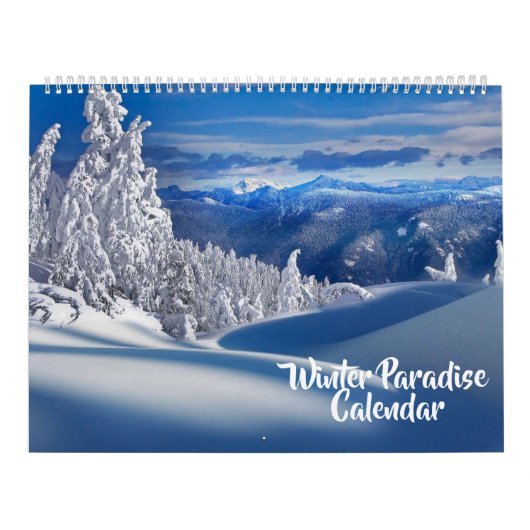 Large Size Winter Calendar Kalender (Titelbild)