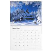 Large Size Winter Calendar Kalender (Mär 2027)