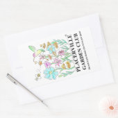 Large Stickers with Garden Design (Umschlag)