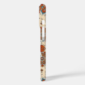 large, symmetrical mandala design Case-Mate iPhone hülle (Rückseite / Links)