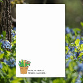 Large Teacher Post-Its with Name Personalization  Post-it Klebezettel