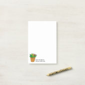 Large Teacher Post-Its with Name Personalization  Post-it Klebezettel (Auf Schreibtisch)