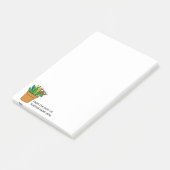 Large Teacher Post-Its with Name Personalization  Post-it Klebezettel (angewinkelt)