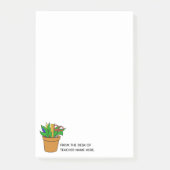 Large Teacher Post-Its with Name Personalization  Post-it Klebezettel (Vorderseite)