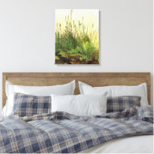 Large Turf - Albrecht Durer - c1503 Leinwanddruck (Insitu (Schlafzimmer))