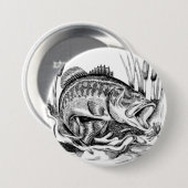 Largemouth Bass Button (Vorne & Hinten)