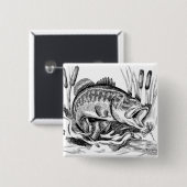 Largemouth Bass Button (Vorne & Hinten)
